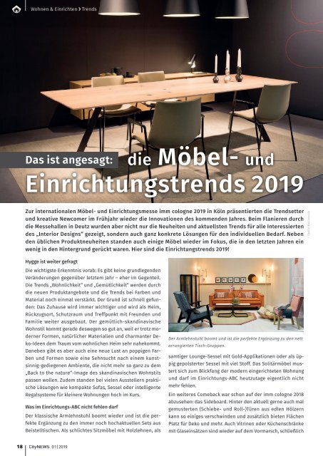 CityNEWS-Ausgabe 01 / 2019