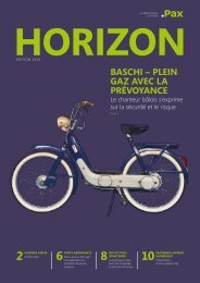 Pax Horizont: Baschi – Plein gaz avec la prévoyance