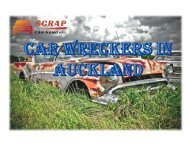 Car wreckers in Auckland