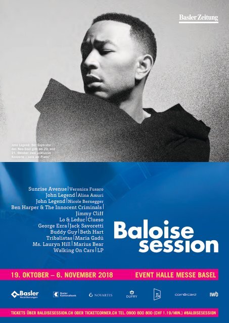 BALOISE SESSION 2018: Beilage BaZ