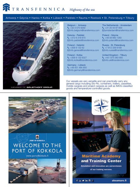 Finnish Maritime Cluster Yearbook 2019