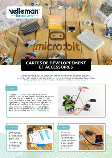 Velleman for Makers - micro:bit - FR