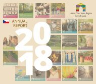 Healthy Cities, Towns, Regions Czech Republic Annual Report 2018