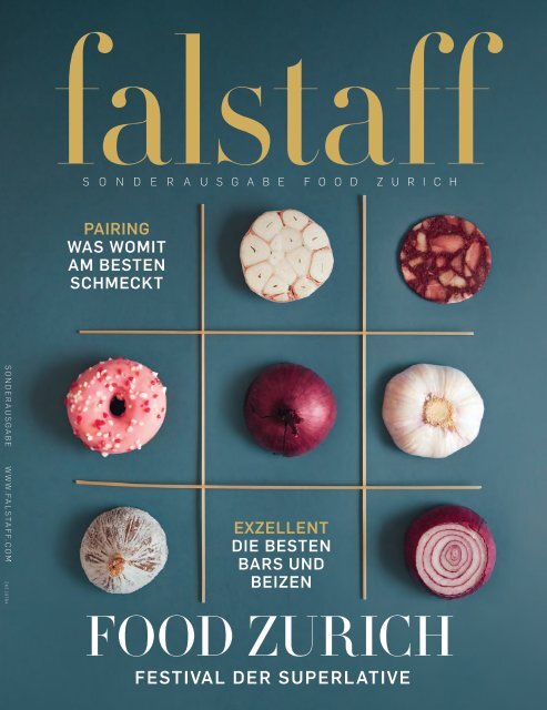 Falstaff Special Schweiz 14/2019 Food Zurich