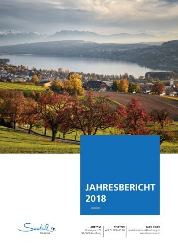 Jahresbericht 2018 | Seetal Tourismus