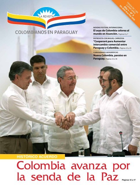 Colombianos Residentes en Paraguay la Revista Año - Año 1- N 3