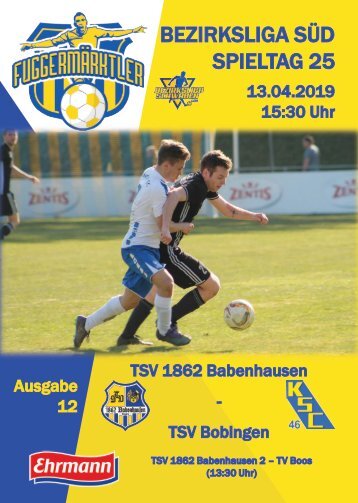 20190413 Fuggermärktler TSV 1862 Babenhausen – TSV Bobingen