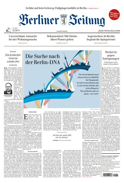 Berliner Zeitung 09.04.2019