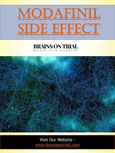 Modafinil Side Effect