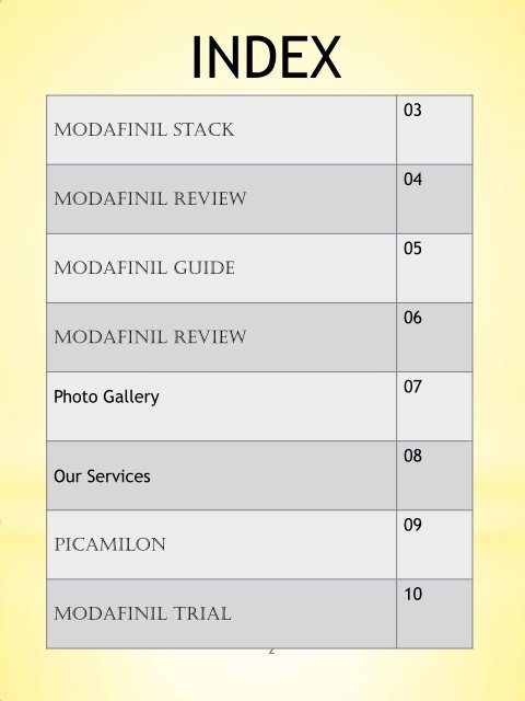 Modafinil Side Effect