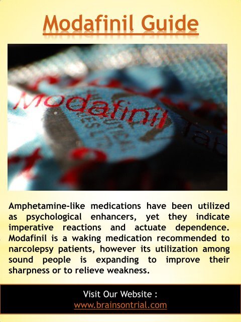 Modafinil Side Effect