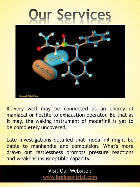 Modafinil Side Effect