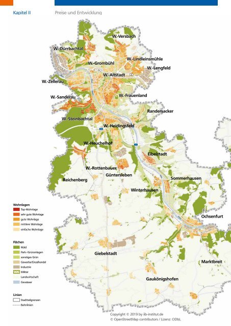 Wohnmarktbericht 2019: Region Würzburg