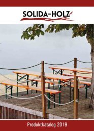 Produktkatalog - Solida Holz - 2019