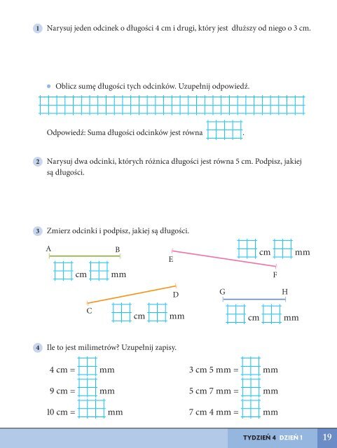 Szkolni Przyjaciele. Matematyka. Karty ćwiczeń klasa 3, część 1