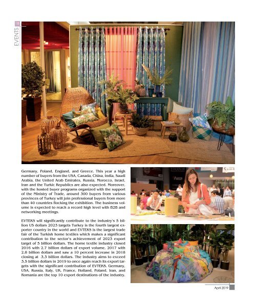 International Home Textile Magazine April 2019