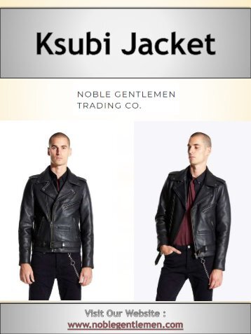 Ksubi Jacket