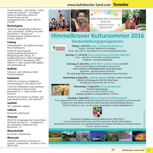 2016/07 Kulmbacher Land