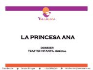 La Princesa Ana dossier obra
