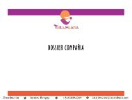 dossier Tarambana Espectáculos