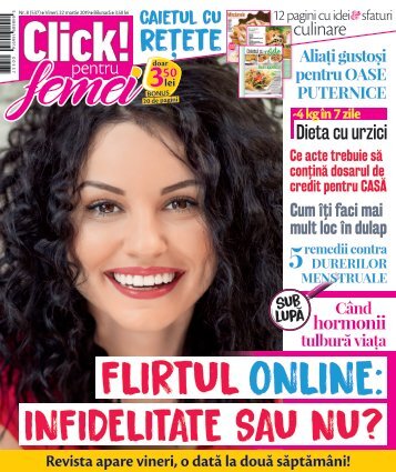 Click! pentru femei, 22 martie 2019