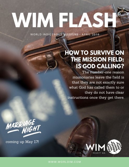 WIM Flash Magazine April 2019