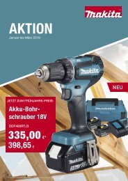 Makita Aktionsprospekt