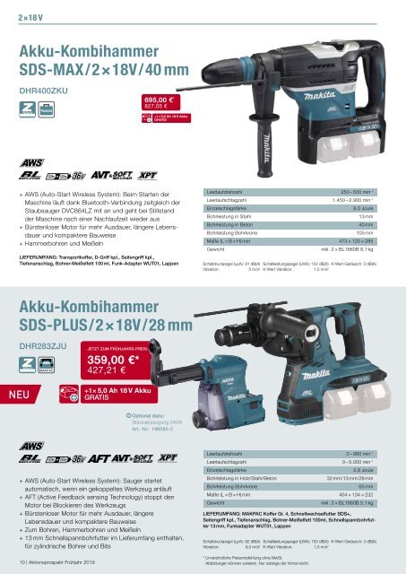 Makita Aktionsprospekt