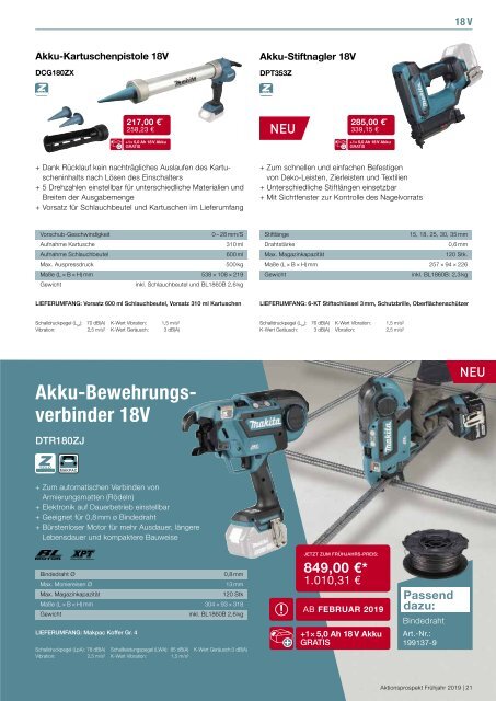 Makita Aktionsprospekt