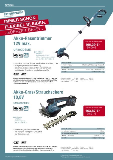 Makita Aktionsprospekt