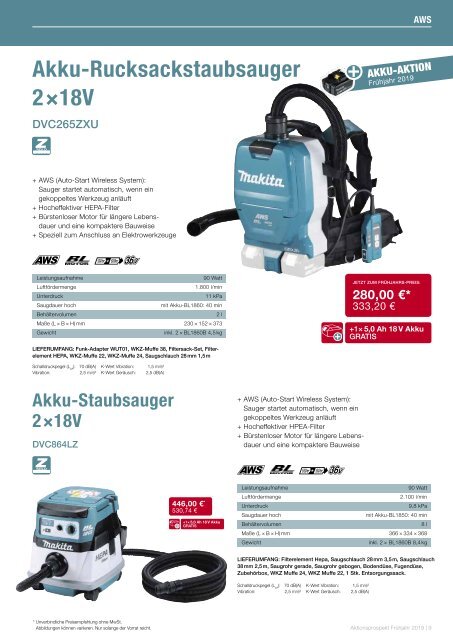 Makita Aktionsprospekt