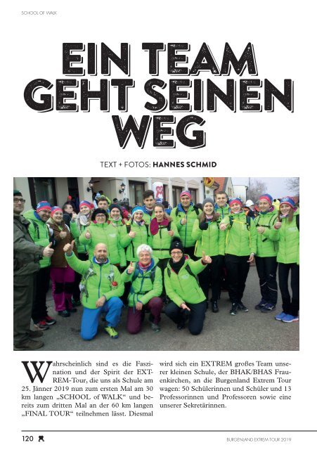 Burgenland Extrem Magazin 2019