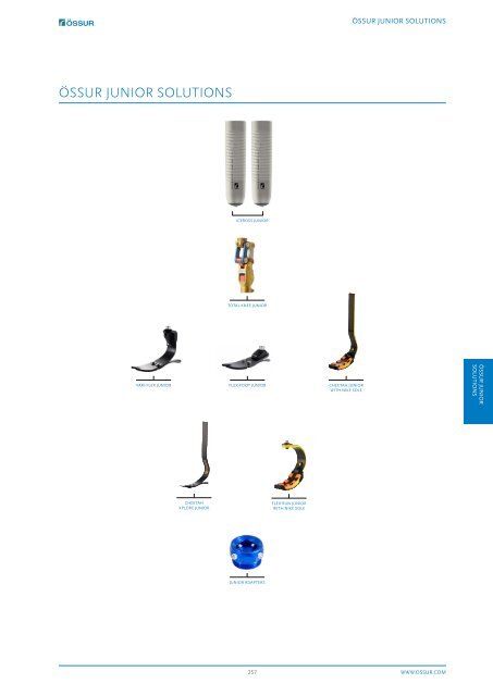 ssur Prosthetic Catalogue 2019