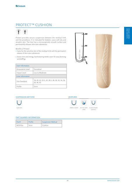 ssur Prosthetic Catalogue 2019