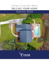 Things to Consider When Selling Your Home
