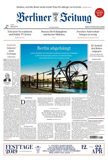 Berliner Zeitung 10.04.2019