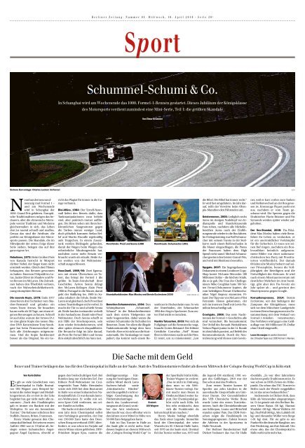 Berliner Zeitung 10.04.2019