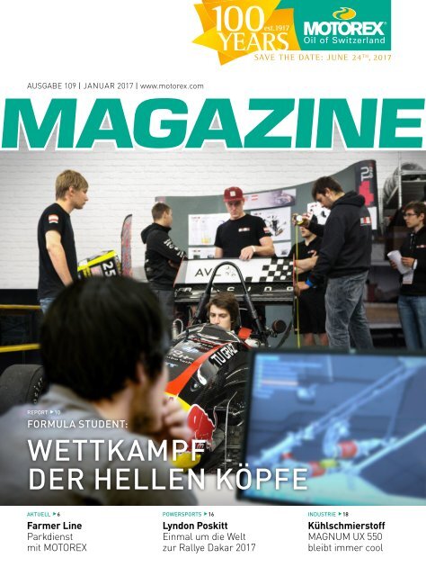 MOTOREX Magazine 2017 109 DE