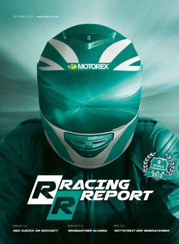 MOTOREX Racing Report 2015 DE