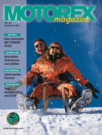 MOTOREX Magazine 2002 67 DE