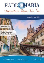Radio Maria Magazin - Mai 2019