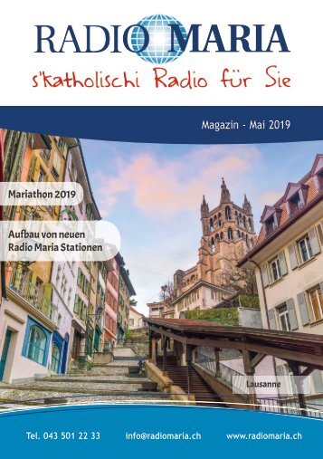 Radio Maria Magazin - Mai 2019