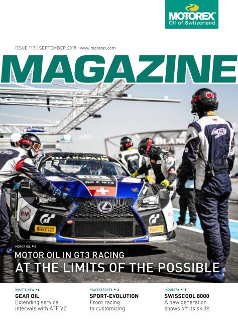 MOTOREX Magazine 2018 113 EN