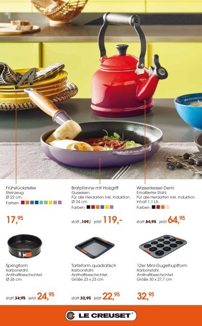 Le Creuset-Frühling 19