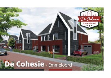 Verkoopbrochure project De Chohesie in Emmelhage Fase 2 te Emmeloord