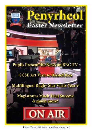 Easter Newsletter 2019