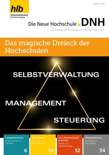 Die Neue Hochschule Heft 2-2019