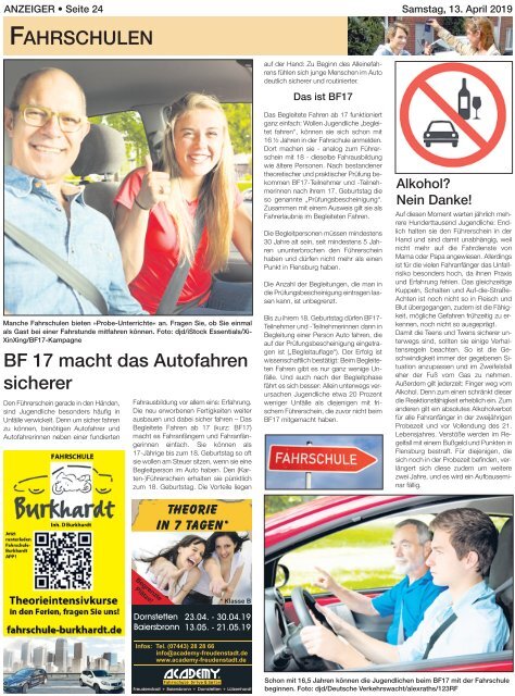 Anzeiger Ausgabe 1519