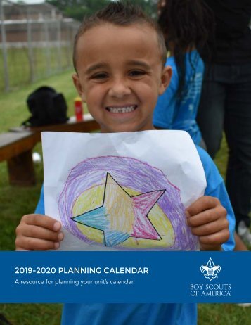 Lake Erie Council 2019-2020 Program Calendar