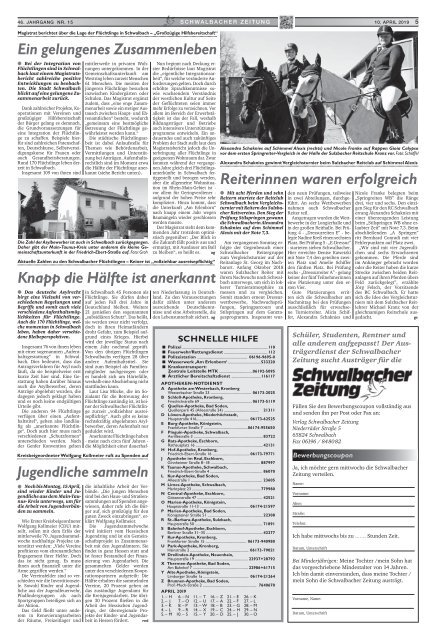 Schwalbacher Zeitung